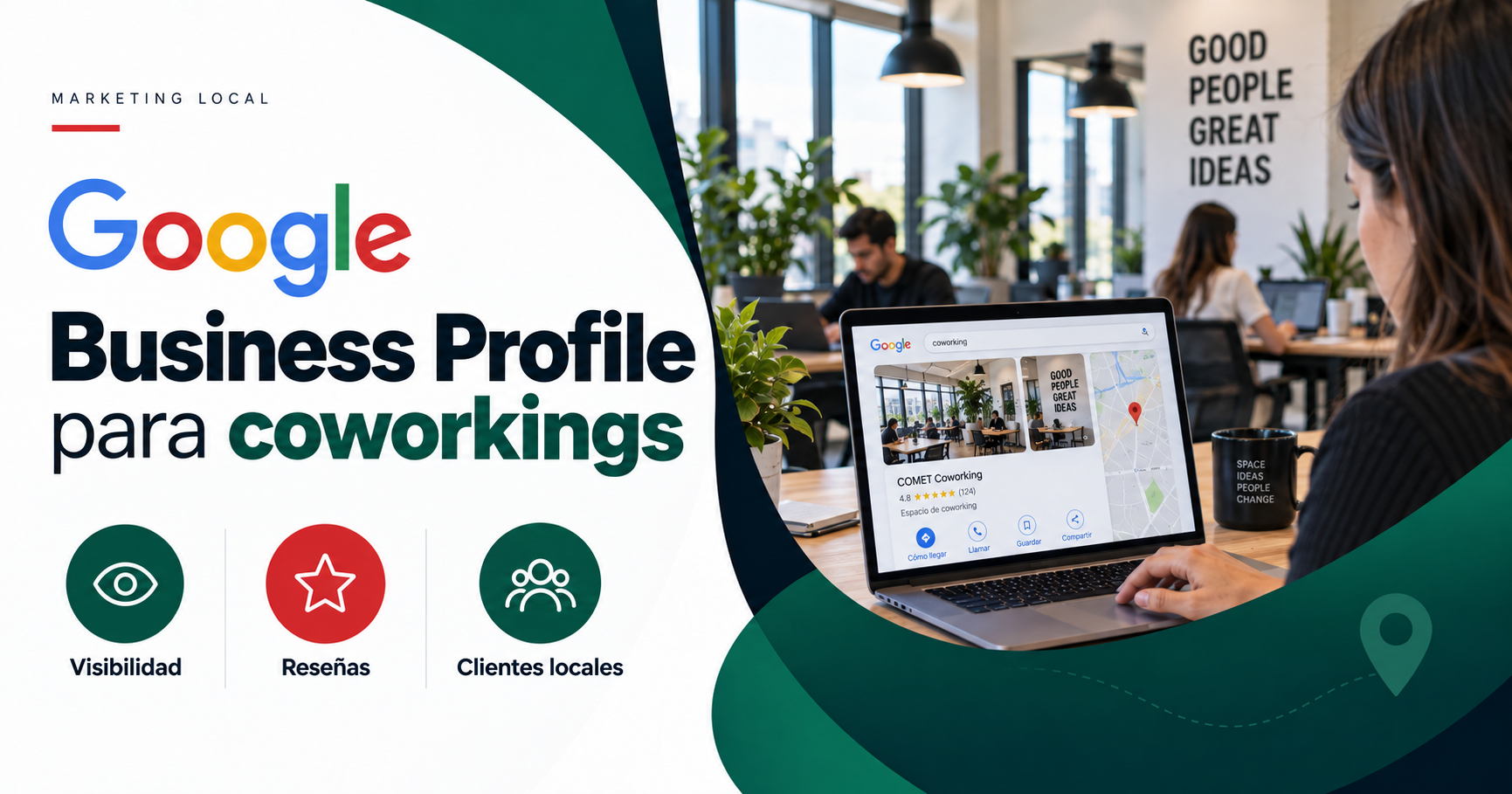 Google Business Profile para coworkings
