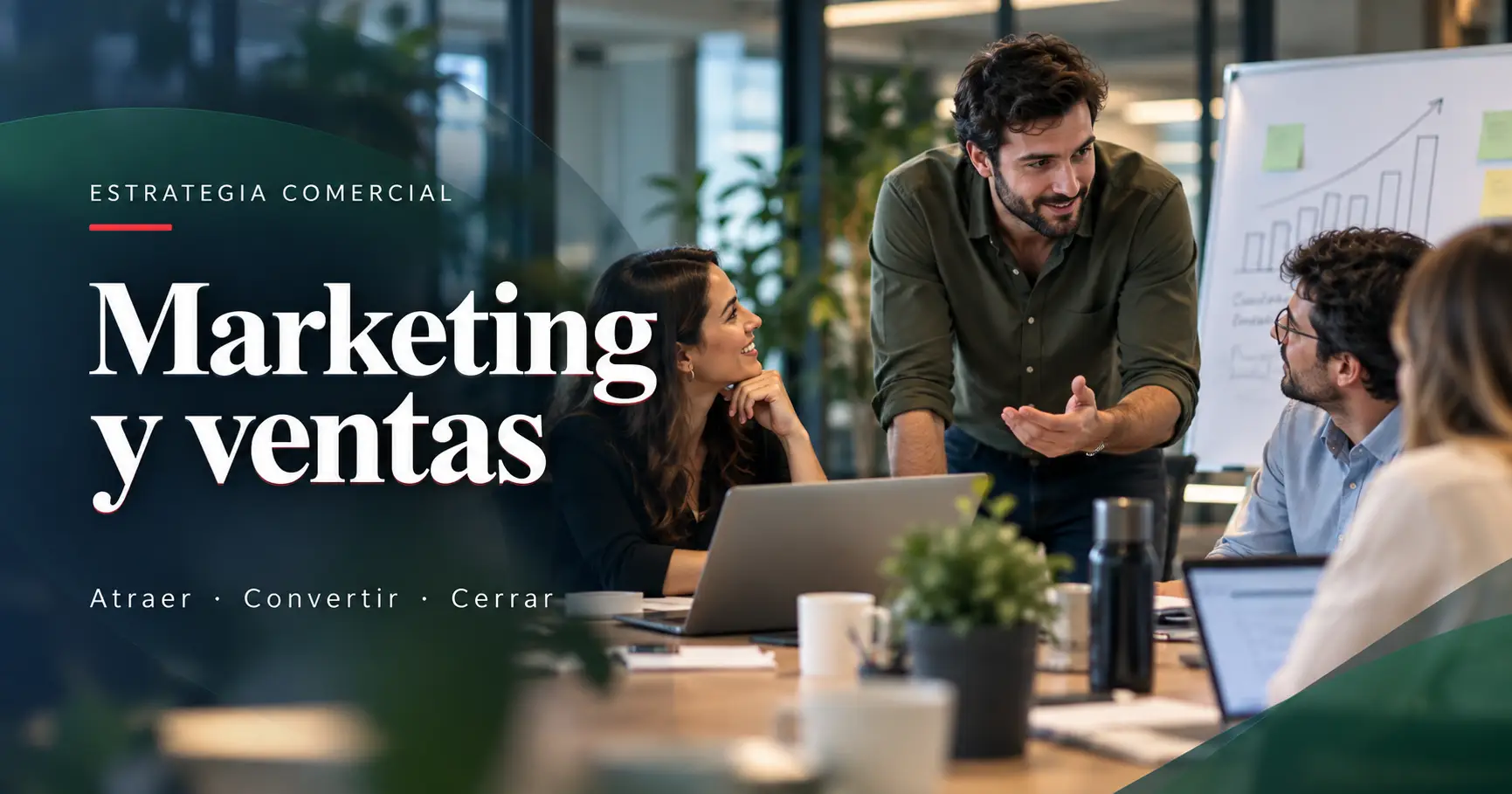 Marketing y ventas para coworkings y oficinas