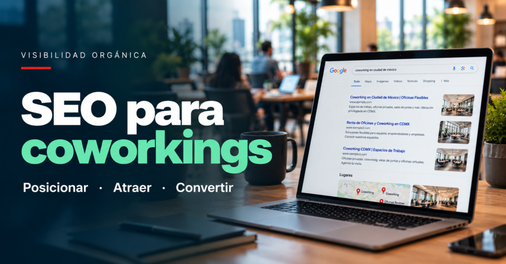 SEO para coworkings y posicionamiento de espacios de trabajo en Google